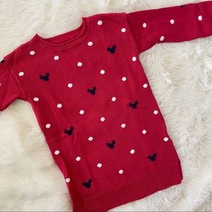GAP Mickey Mouse Sweater Dress